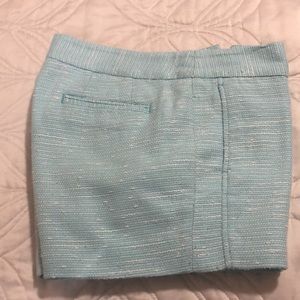Lilly Pulitzer aqua blue short.